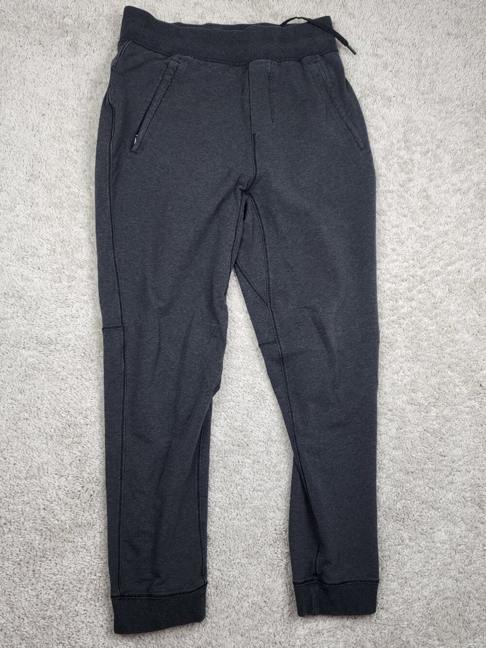 lululemon athletica Men's Charcoal/Black Jogger Sweatpants
